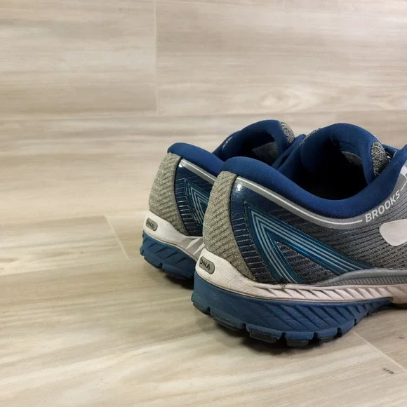Brooks Men's Ghost 10 Running Shoes Sneakers Gray BlueSize 9.51102571D013